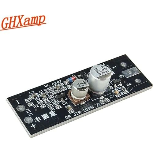 48V Phantom Power Electret Condenser Microphone Amplifier Board For K Song Recording Conference Speech 250OHM