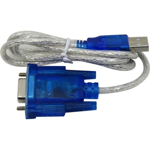 Flexible Design USB to RS232 serial line USB2.0 9-pin serial cable com port USB TO DB9 converter rs232 cable