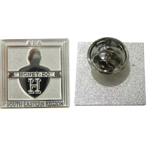 Hot Sale Custom Logo New Metal Horn Badge Silver Plated 3D Metal Badges