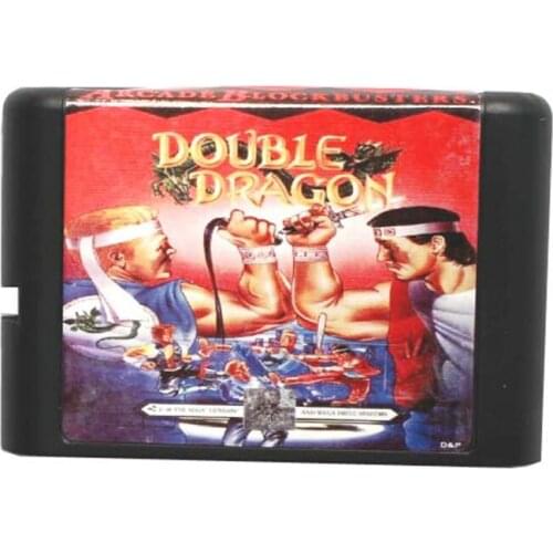 Double Dragon 16 bit MD Game Card For Sega Mega Drive For Genesis