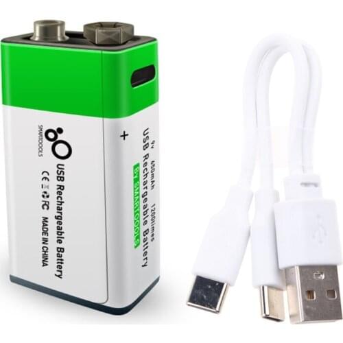 Lithium Battery for RC Helicopter Model Microphone Toy Remote batteries 650mah 9V Lithium Rechargeable Battery