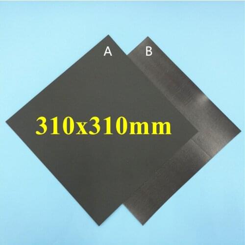 Magnetic Print Bed Tape Print Sticker Build Plate Tape FlexPlate Square 310x310mm for DIY Creality CR-10 CR10 3D printer