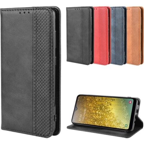 Suitable for Samsung A21 flip magnetic protective case Suitable for Samsung SC-42A mobile wallet protective case