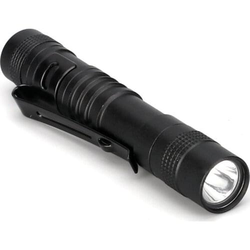 Portable Mini Penlight Aluminum Alloy Q5 2000LM LED Flashlight Torch Waterproof Lantern AAA Battery Powerful LED For Hunting
