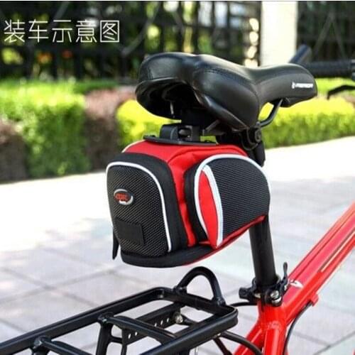 Q159 Free shipping sales increased number CBR bicycles quick release bike seat tail bag mountain bicycle bag saddle seat bag