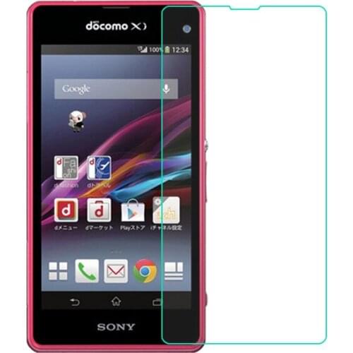 For Sony Xperia Z1 Compact Z1 Mini Tempered Glass Screen Protector Ultra Thin Clear Explosion-proof Protective Film
