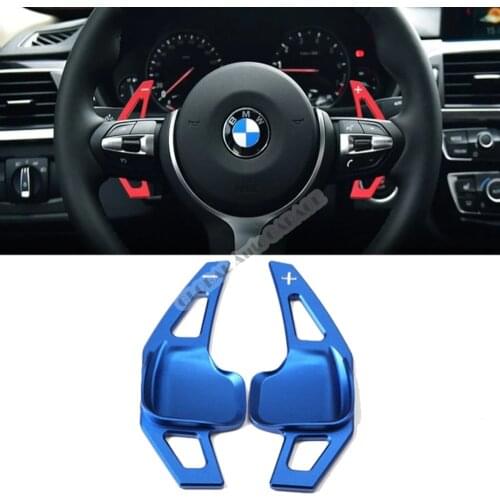 For BMW 3 SERiES Shifter Extension Shift Paddle F30 Auto Universal Spoilers Car Antenna Steering Wheel 1 Set Accessories