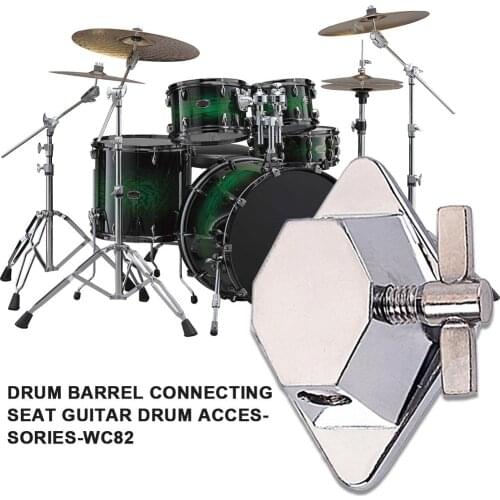 1 Set Foot Bracket Leg Guitar Stand Rack Attachment Accessories for Tom-tom Drum