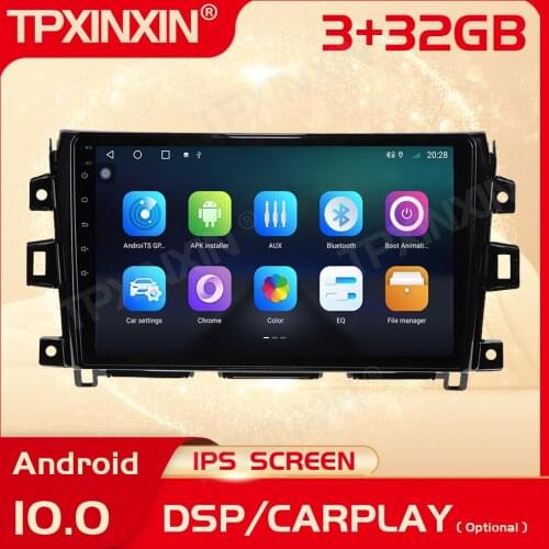 2 Din Carplay Android Radio Receiver Multimedia Stereo For NISSAN NP300 Navara 2014 2015 2016 2017 2018 GPS Navi Video Head Unit