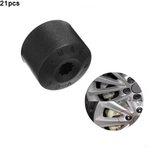20pcs Wheel Nut Bolt Tire Screw Cover Cap Dust cover 17mm Set NEW Nuts & Bolts Auto Moto Replacement Parts