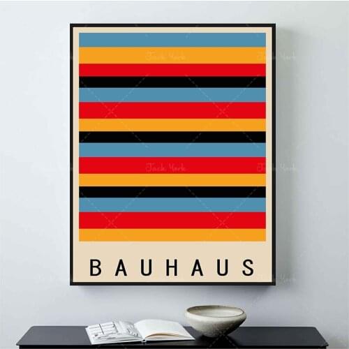 Bauhaus Art Exhibition Poster, Bauhaus Exhibition Print, Digital Art Print, Wall Art