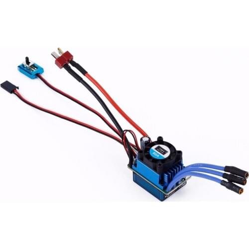 Racing 60A ESC Brushless Electric Speed Controller For 1:10 RC Car Truck high quality Factory assembly hot sale