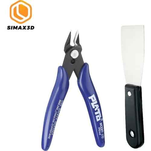 SIMAX3D 3D Printer Tool Diagonal Cutting Pliers Electrical Wire Cable Cutters + Rubber Handle Blade Multi-Function Blade Tools