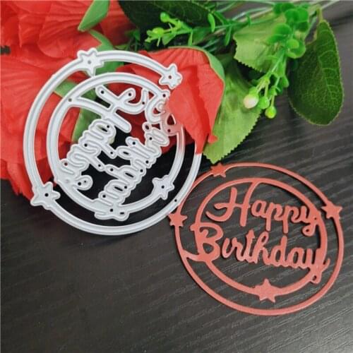 Round Metal Cutting Dies for Scrapbooking Handmade Tools Mold Cut Stencil New 2021 DIY Card Make Mould Model Craft Decoration