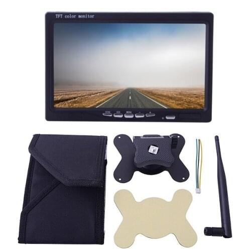 New 5.8G 7 inch snow screen TFT LED Color FPV Monitor Built-in Battery