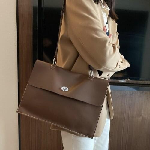 2021 New Design Leather Large Capacity Shoulder Bag Fashion Messenger Bag Multifunctional Crossbody Bag For Women