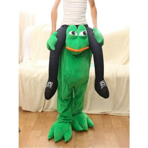 New Christmas Carnival Performance Costume Halloween Cute Riding Frog Set Health Party Advertising Parade Mascot