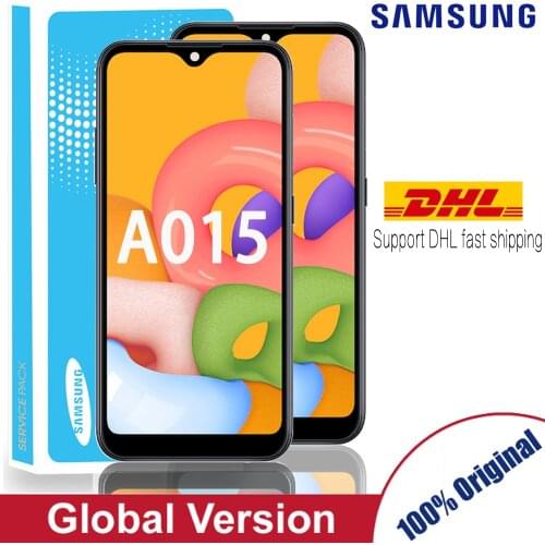 Original LCD For Samsung Galaxy A01 A015 LCD Display Touch Screen Replacement Digitizer A015F A015G A015DS for samsung A01