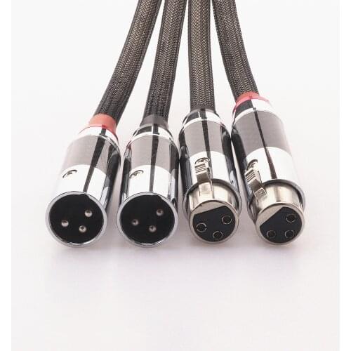 XY-001 HIFI HI-END Audiophile Audio Cable Wire AES EBU QED Silver plated CANARE AES/EBU 110 Ohm Digital Signal Cable WBT solder