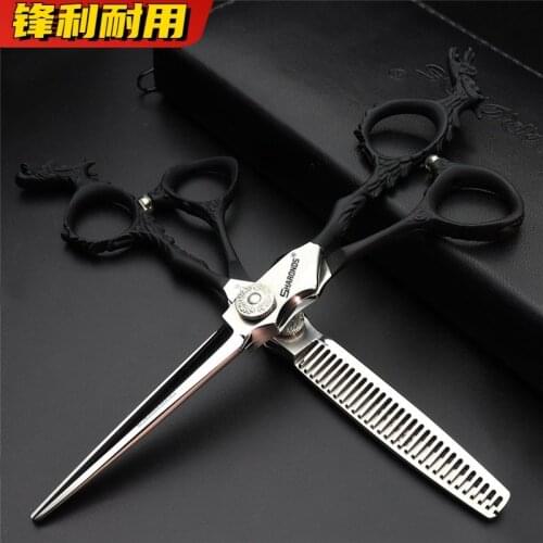 7 inch / 8 inch Japan hair scissors purple gem dragon scissors hair salon high quality barber scissors made of 440c steel makas