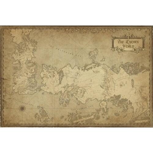 YU-GI-OH Playmat World Map Custom Print Playmat, Board Games Cards Playing Card Games Table Pad Tarot MAT