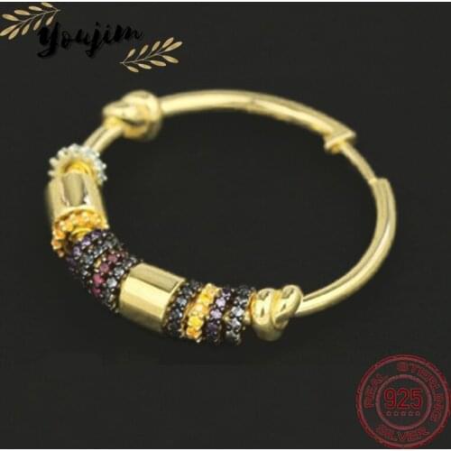 Tribal Luxury 925 Silver Zircon Earrings Women Noble Fashion Monaco Exquisite Jewelry Gift