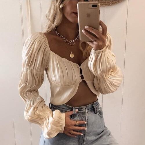 BABAKUD Button Down Blouses