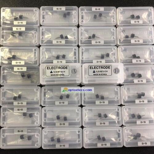 DHL Free Shipping 10 pairs/lot Original Ilsintech EI-19 electrode for Swift-F1 Swift-F3 Fusion Splicer welding machine electrode