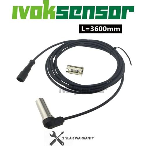 ABS Sensor Wheel Speed Sensor L=3600mm For MB MERCEDES-BENZ AXOR 2 UNIMOG ACTROS MP2 MP3 4410329460 0035424618 0045424618