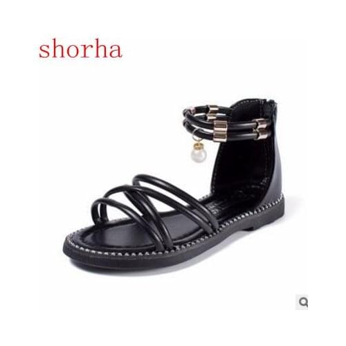 2018 new Summer style children sandals Girls princess beautiful flower shoes kids flat Sandals baby Shoes sneakers Girl Sandals