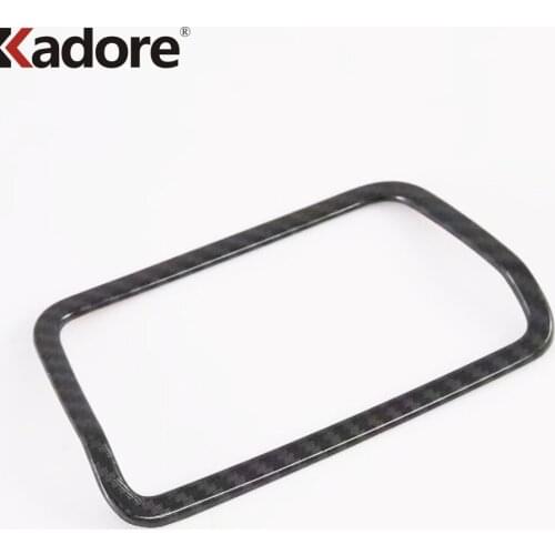 For Hyundai Cantus Creta ix25 2020 2021 Carbon Fiber Interior Car Headlight Switch Button Cover Trim Control Frame Sticker