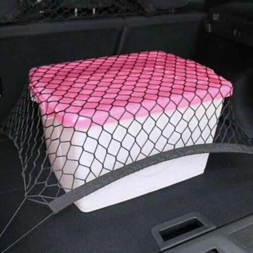 Car Trunk Storage Elastic Mesh Net 4 Hooks Fit For Ford Focus 2 3 4 Mondeo Fusion Kuga Ecosport Fiesta Falcon EDGE EVOS