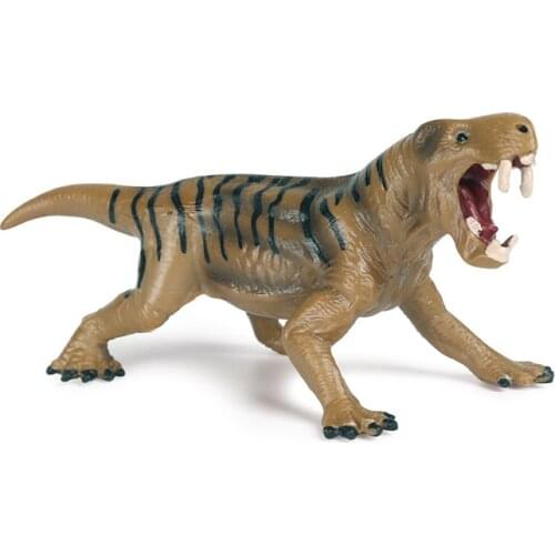 Ice Age Gorgonops Animal Figure Collectible Toys Wild Animal Cognition Action Figures Kids Plastic Toys