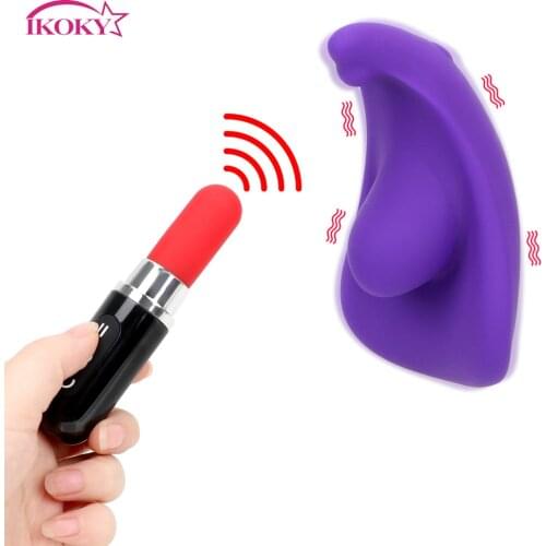 IKOKY 12 Frequency Clitoral Stimulator G Spot Wearable Panty Vibrator Erotic Sex Toys For Women Bullet Remote Control