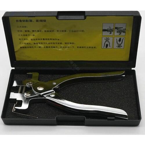 JMCKJ Fixing Flip Key Vice Pin Remover Car Key Vice Remover Car Folding key Split Pin Folding Car Key Disassembly Tool