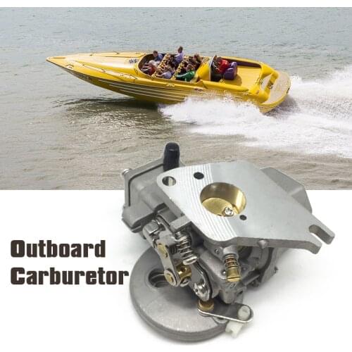 1 Pcs Boat Motor Carbs Carburetor Assy For Yamaha 2-Stroke 5HP 6HP Outboard Engine 4.3x4.1x2.8 Inch Boat Accessories Marine
