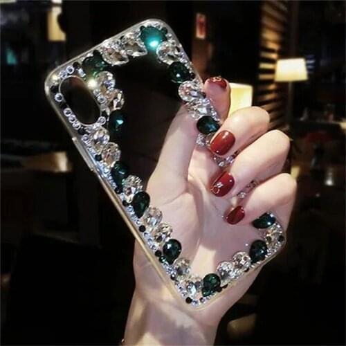 Fashion Bling Diamond Soft Phone Case For Samsung M51 M21 TPU Clear Cover For Samsung S20 FE S21 S10 S8 S9 Note 9 Note 20 Ultra