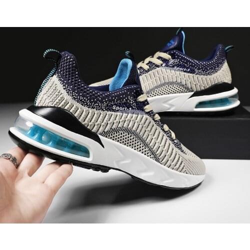 2021 New Hot Fashion Mens Casual Shoes Lace-Up Breathable Running Shoes Sneakers Mens Trainers Zapatillas Hombre Outdoor