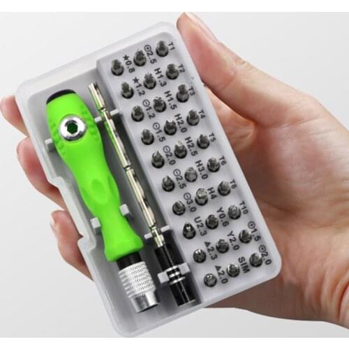 32 in 1 Precise Screwdriver Set Mini Magnetic Bits Kit Phone Laptop Mobile Tool