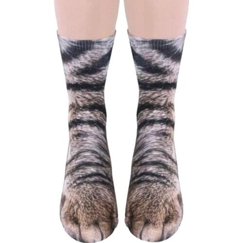 3D Animal Paw Socks harajuku kawaii Cute Cotton funny Socks women men Children kid Dog Horse Pig Cat Paw animal print meia punk