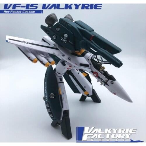 New Valkyrie Factory 1/60 VF-1S & SSP Backpack Full Set Toy Ko