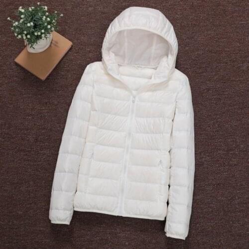 Autumn Winter Jacket Women Light Down Jackets and Coats Hooded Parkas Women Clothes Plus Size 6xl Korean Clothing X-20219 WPY886