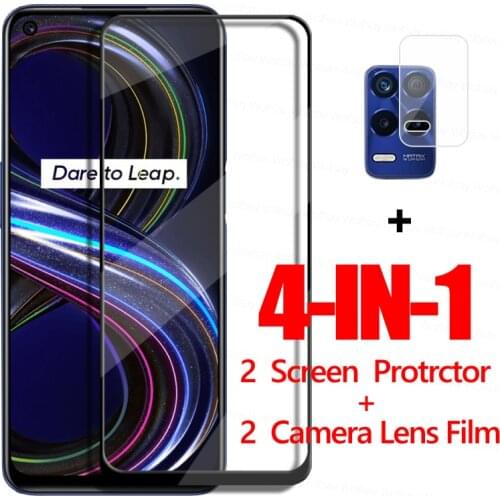 2.5D Screen Protector For OPPO Realme C21 Glass For Realme C21 C20 C25 8 Pro Tempered Glass Protective Phone Film For Realme C21