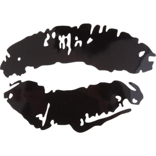 Self Adhesive Decal Sticker Lips Shape For Motorcycle Car Scooter Truck ATV