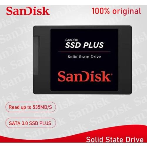 Sandisk SSD Plus Internal Solid State Hard Drive Disk SATA III 2.5" 120GB 240GB 480GB laptop notebook solid state disk SSD