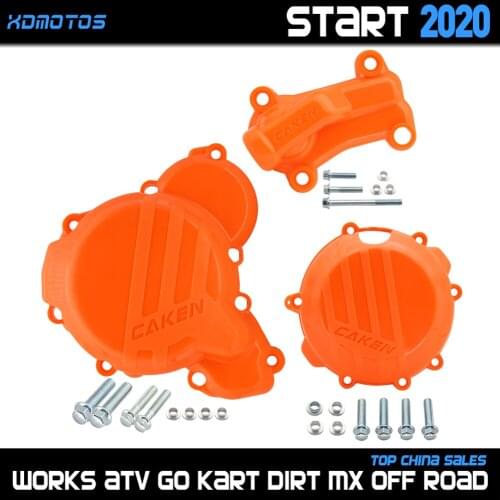 Motorcycle Ignition Clutch Guard Water Pump Cover Protector For KTM Husqvarna 250I 300I SX TC TE TX XC-W EXC TPI 2017-2019