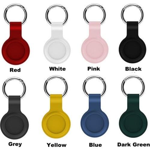 Protection Cover For AirTags Protective Silicon Case Sleeve Anti-scratch Anti-lost Protector Shell For Air Tags Locator Tracker