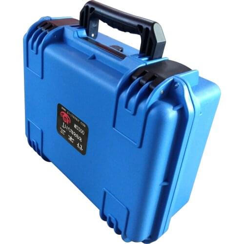 Tricases factory new arrive bule color IP67 waterproof shockproof hard PP plastic carrying tool case for instrument M2200