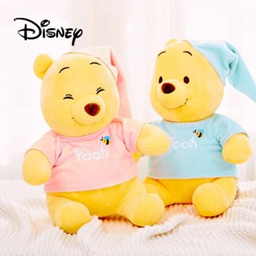 2020 Disney Kawaii Winnie The Pooh Plush Doll Toys Stuffed Animal Bear Stuffed Doll Cute Plush Toys Children Kids Birthday Gifts