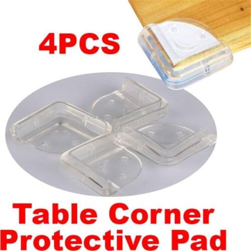 4pcs/lot Baby Kids Safety Corner Protect Guard Anti-crash Table Desk Furniture Edge Corner Guards Baby Safety Child Protection